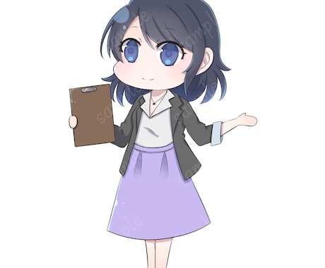 かわいいデフォルメキャラ描きます アイコン、動画素材等に利用できるデフォルメキャラを作成します イメージ2