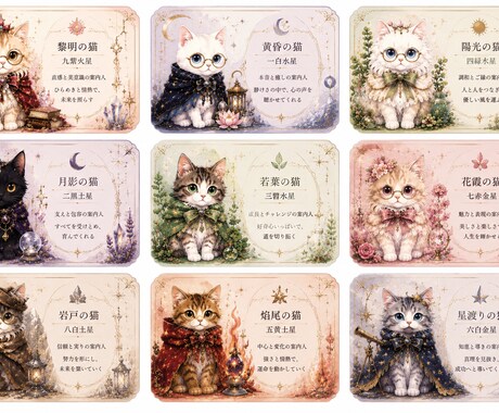 最短15分！即日納品であなた様の取説をお作りします 可愛い9匹の猫ちゃんがあなたを詳しく解説♡ イメージ2