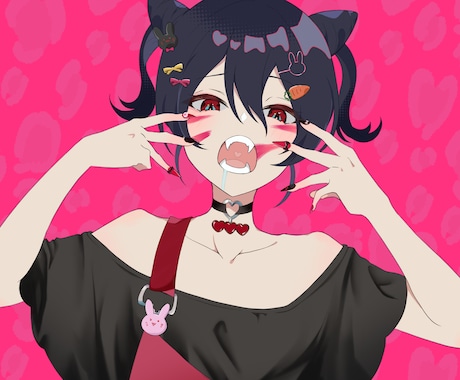 歌ってみたに使えるイラスト描きます 〜歌ってみた動画をより魅力的に！〜 イメージ1