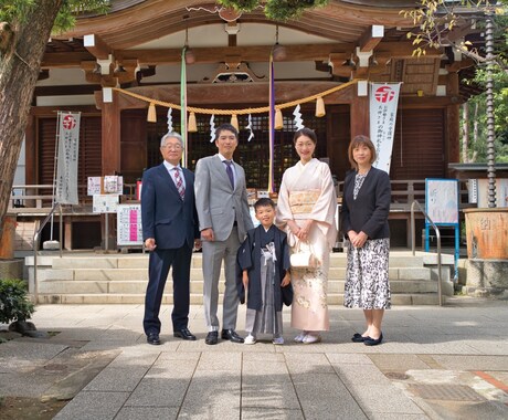 氷川神社(大宮)で素敵な家族写真を撮影します ＊氷川神社・参道近隣在住＊3歳児のパパカメラマン＊ イメージ2