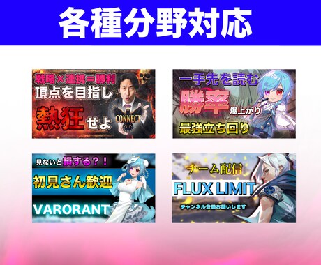 SNS・YouTube用サムネイルを作成します 【高品質】｜修正2回付き＆丸投げOK！ イメージ2
