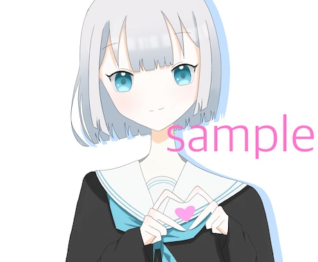 女の子中心にSNS等のアイコン描きます 安くアイコンが欲しい方！描かせてください！ イメージ2