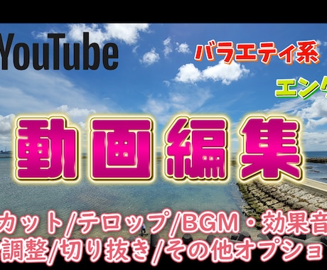 oomikami7777さん限定、動画編集します 現役テレビマンが「おもろい」を追求した動画を作成！ イメージ1