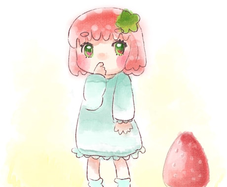 ほんわかあったかいイラストを描きます アナログで描いたかのようなあたたかいイラストを早く描きます イメージ1