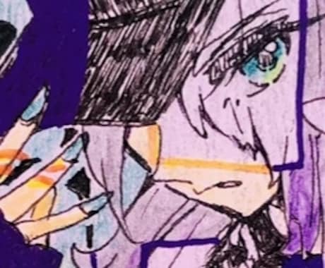 縦長サイズのキャラクター作成します 並べてカッコイイ☆縦長サイズでキャラクターを作成します イメージ1