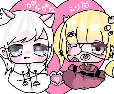 ゆるふわお絵描きします Twitter、Instagram、SNSアイコン映え♡ イメージ2