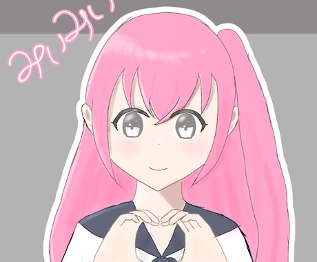 みんなのアイコン描きます 初の出品だから応援してね！ミニキャラでも等身でもOK イメージ1
