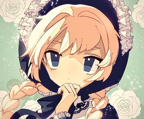 レトロかわいいオリジナルアイコンを制作します 何度でもリテイク可能！できる限りご要望に近くなるよう制作 イメージ1