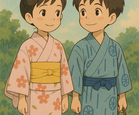 お子様の浴衣着付け、やさしく丁寧に教えます 子どもの浴衣、お祭り前にサッと着せましょう！ イメージ1