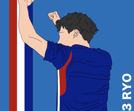 オシャレでシンプルなアイコンを描きます SNSに最適！おしゃれアイコンで他の人と差をつけよう✨ イメージ2