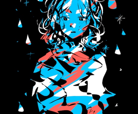アーティスティックで目を引くイラストを作成します 1部除き一律3000円で各種形態のイラストを提供します イメージ2