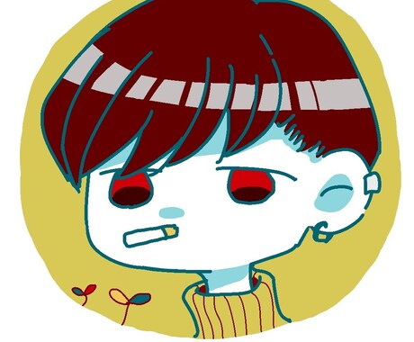 SNS用アイコン描きます ゆるくてかわいいタッチ！あなただけの絵をお届けします イメージ2