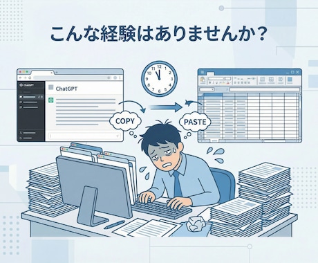 AIを使った業務自動化ツールを作ります 議事録・メール・レポートをAIが自動生成 イメージ2