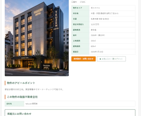 WordPress不動産サイトを構築しますます 物件登録・検索機能付きの本格サイトを制作します イメージ1