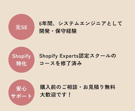 Shopifyの修正・カスタマイズを対応します CSS・Liquid編集からデザイン調整までサポートします。 イメージ2