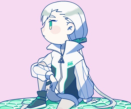 SNS・ブログ用アイコン作成します デフォルメから等身まで、幅広い絵柄に対応します！ イメージ1