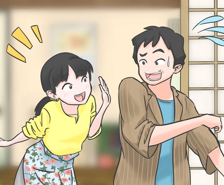 何用でも可！イラストを描かせて頂きます ヘロQ劇団員があなただけの絵を描くよ！ イメージ2