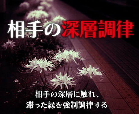 限定価格⭐︎相手の深層に触れ、滞った縁を調律します ✦ 二人の領域が重なる地点へ潜行し、貴方との導線を繋ぐ。 イメージ1