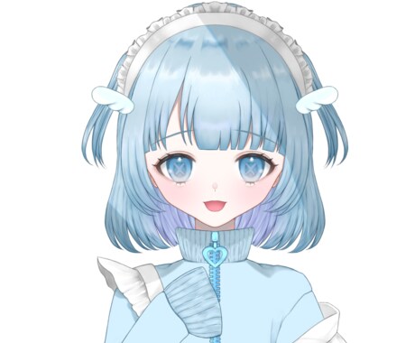 IRIAMやTRPGで使えます 天使界隈の女の子の立ち絵、adpt、キャラ販売 イメージ2