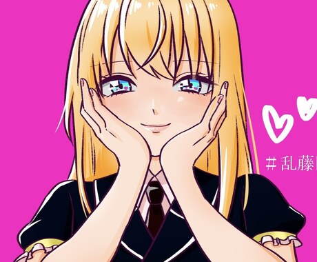 かわいい女の子のイラスト描きます 1枚絵等ご相談頂ければなんでも作成致します！(要相談) イメージ1