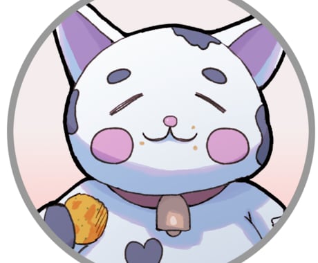 SNS用ゆるキャラ・オリキャラのアイコン描きます あなただけの一枚を丁寧に制作いたします イメージ2