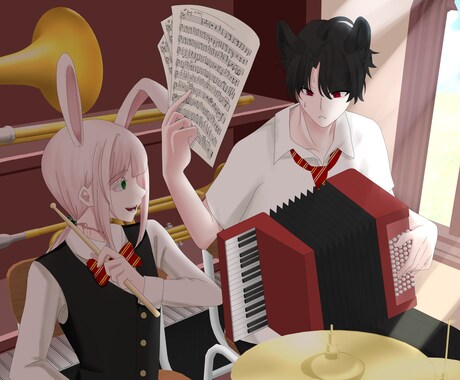 ストーリー性のあるイラストを描きます あなたの想像を絵に落とし込んでみませんか？ イメージ2