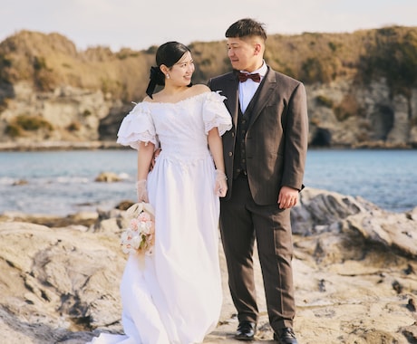 結婚式のオープニングムービー制作します ドローン空撮可能◎思い出に残る素敵なムービーを制作します！ イメージ1