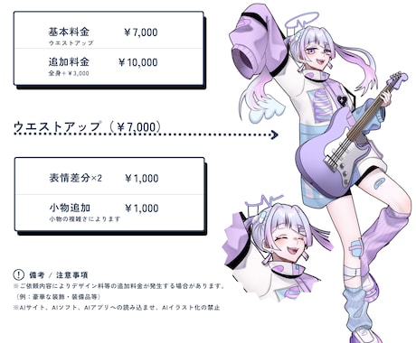 高クオリティの立ち絵を制作いたします TRPGや配信活動の立ち絵、NPCイラスト、なんでも承ります イメージ2