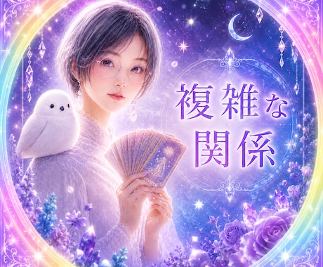誰にも言えない恋の本音と未来を視ます ✴️複雑な関係の不安と、あの人の気持ちを鑑定✴️ イメージ1