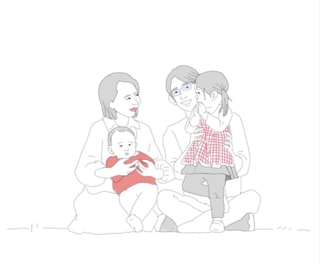 おしゃれなアイコン似顔絵描きます イメージ1