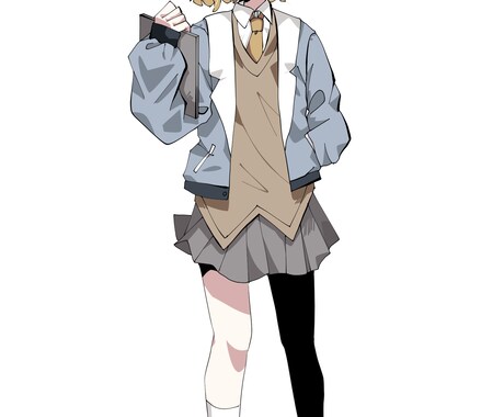 キャラクター立ち絵を書きます 表情差分10～20種類付きです！ イメージ2