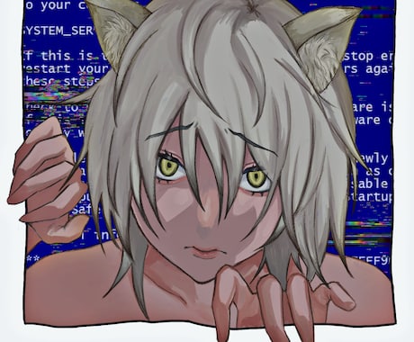 ダークでアンニュイなイラストを描きます ボカロMV、歌ってみた動画イラストが得意です！ イメージ2