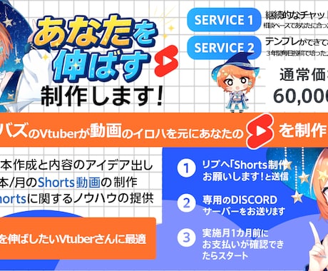 あなたのすきを叶えます 相談ベースであなたに合ったshortsをお届けします イメージ1