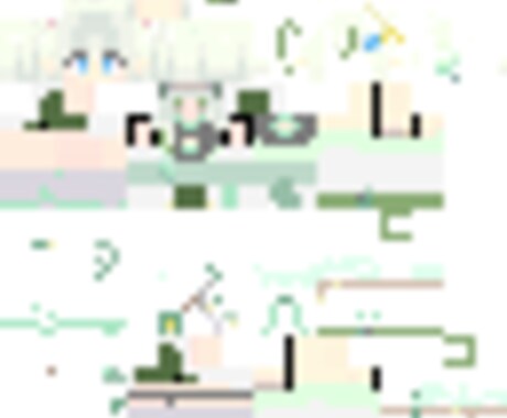 オリキャラのマイクラスキン製作いたします 完全にあなただけのマイクラスキンで個性を出しちゃおう！ イメージ2
