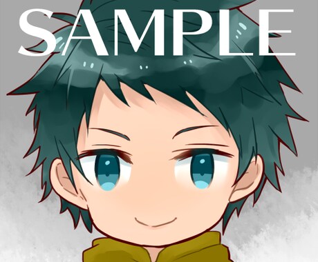 優しい雰囲気のミニキャラアイコンお描きします ほわほわしたかわいい雰囲気のイラストが欲しい方に☆ イメージ2