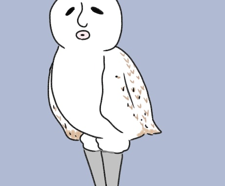キモい×可愛い×動物 のクセになるイラスト届けます キモカワなアニマル｢kimonimal｣ イメージ1