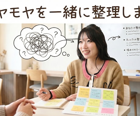 モヤモヤを一緒に整理します 「いつか自分のお店を」その夢、30分で一歩前へ進めます✨ イメージ1