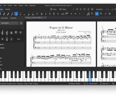 紙の譜面をデジタル化＆音源化します ピアノ譜から吹奏楽のスコアまで対応します！ イメージ2