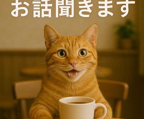 お話聞きます 寄り添い、クスッとしたアドバイスができればと思っています。 イメージ1