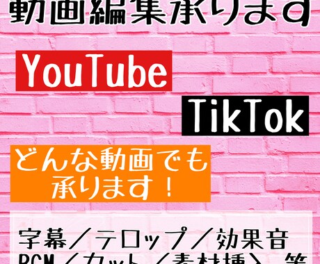 基本的な動画編集承ります YouTube編集のショート動画のお手伝いさせてください！ イメージ1