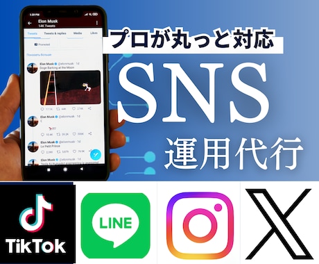 コンサル付！プロが1ヶ月SNS運用サポートします Instagram,Twitter(X),TikTok イメージ1
