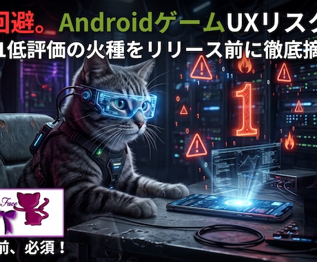 炎上回避。Android特化ゲームUX監査をします イメージ1