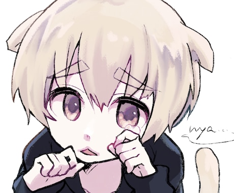 限定値下げ！SNSアイコンイラスト描きます 色彩と表情で魅せるアイコンをお作りしますପ(⑅ˊᵕˋ⑅)ଓ イメージ2