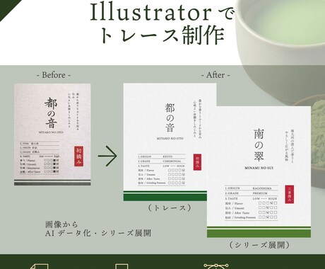 丁寧でキレイな画像トレース・データ化します はじめての方もお任せください！親切・丁寧に対応いたします！ イメージ1
