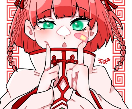 SNS、ブログで使えるデフォルメイラスト描きます 可愛いイラストでアイコンや背景画像、ブログなどなどを飾ろう！ イメージ1