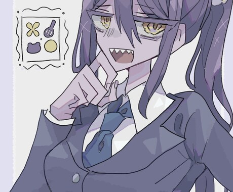 最短4日！一枚絵のイラストお描きします 個性的でかわいいキャラクターお描きします！ イメージ2