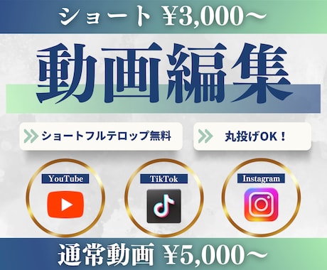 丸投げOK！YouTube動画を編集します TikTok/YouTube/Instagram/ショート イメージ1