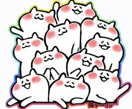 ゆるかわイラストお描きします イメージ1