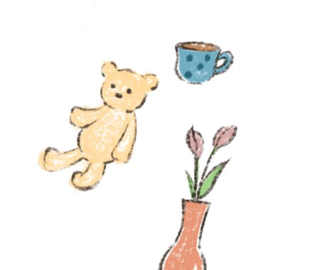 主にほんわか癒しイラストを描きます シーンに合わせて、イメージに合わせたイラストを描き分けます。 イメージ2