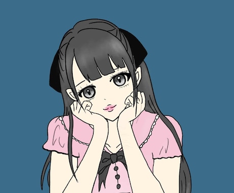 カラーでの似顔絵を描きます あなたの可愛いを引き出したイラスト！ イメージ2